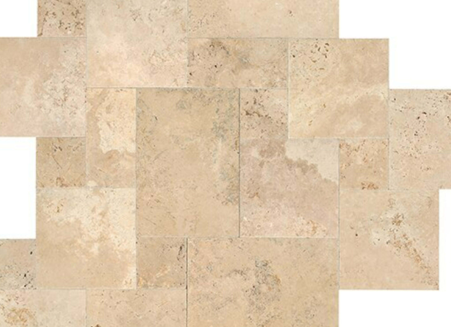 Travertine in Mendocino Pattern