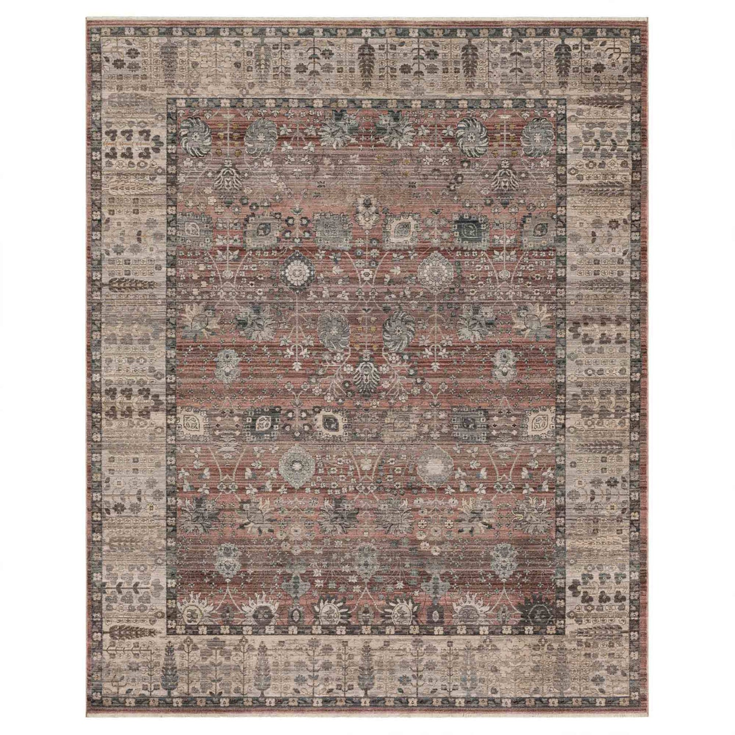 Tesorino Pudra in Pudra 6'7"x9'6" Area Rugs