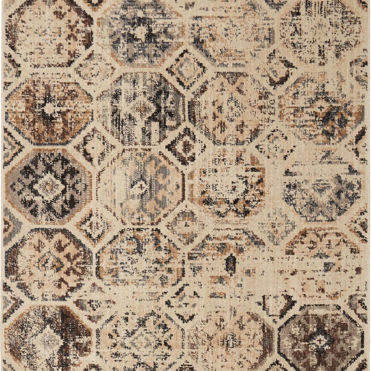Tunis Beige in Beige Area Rugs