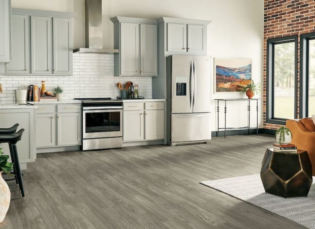 American Charm 6 Milford Oak in Solitary Gray 6" X 36"