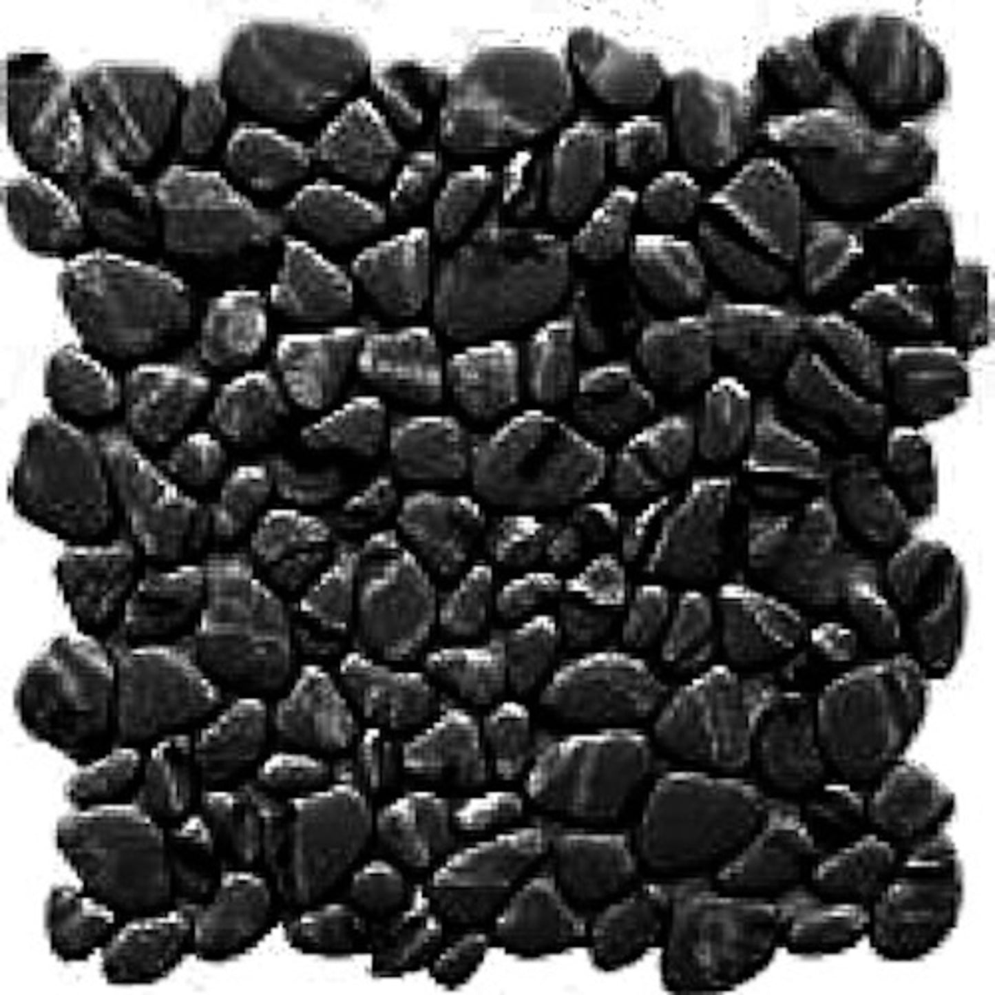 Aquata in Black Glass Tile