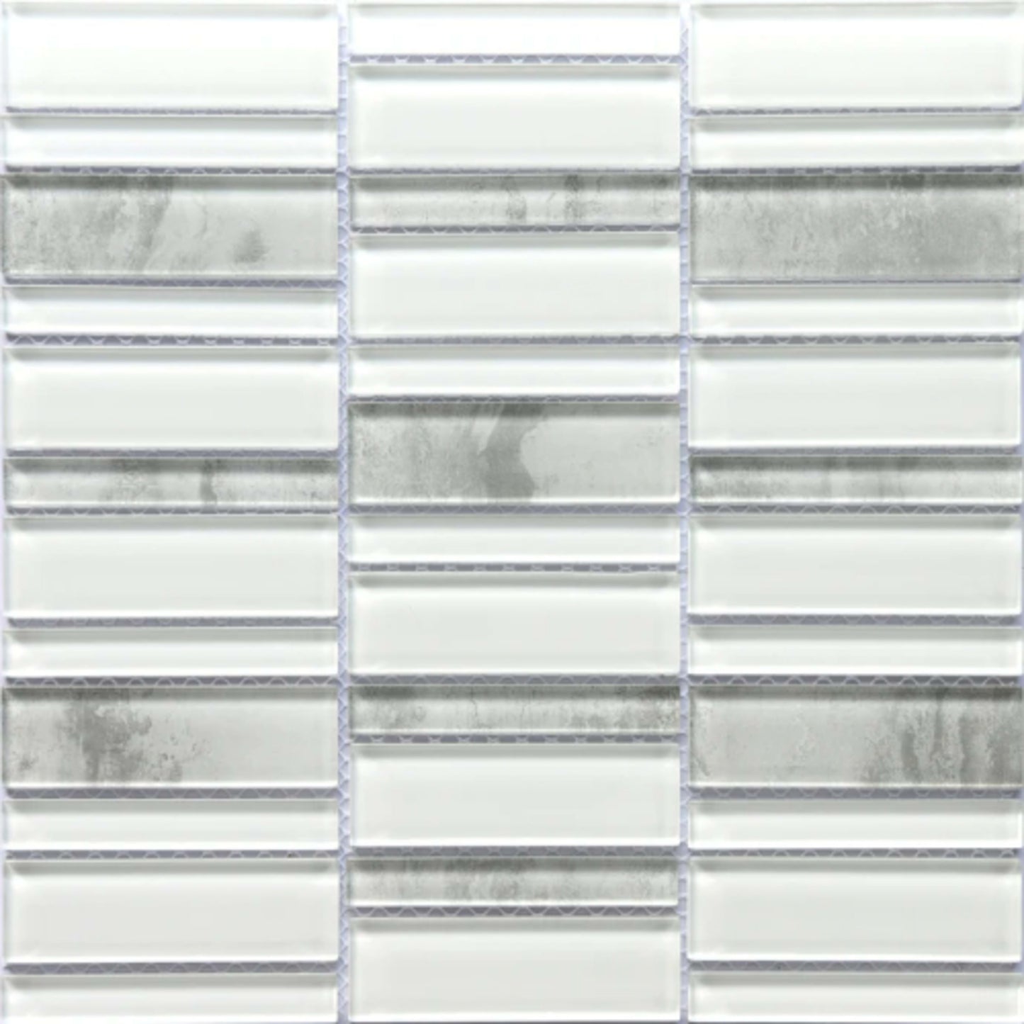 La Vie in White Glass Tile