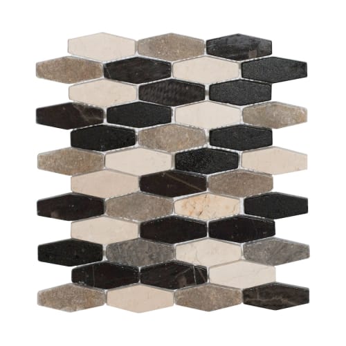 Honeycomb Tile in Grey Scale - Sealed