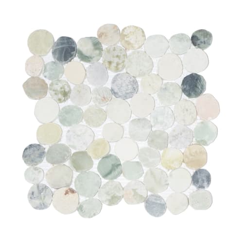 Orbital Tile in Seaglass - Natural