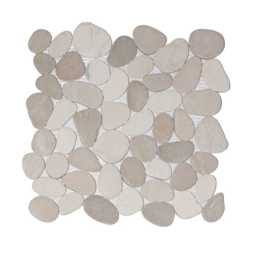Wave Tile in Sandy Beach - Natural