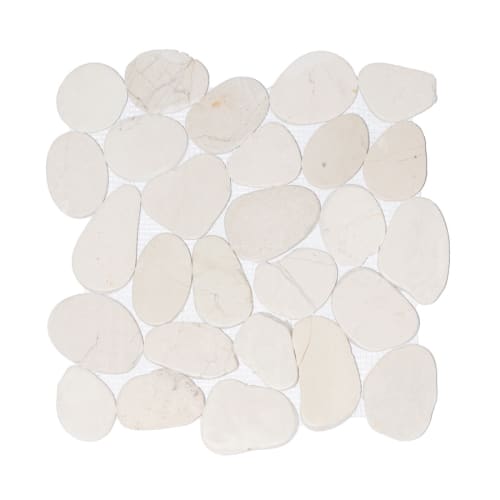 XL Wave Tile in Timor White - Sealed