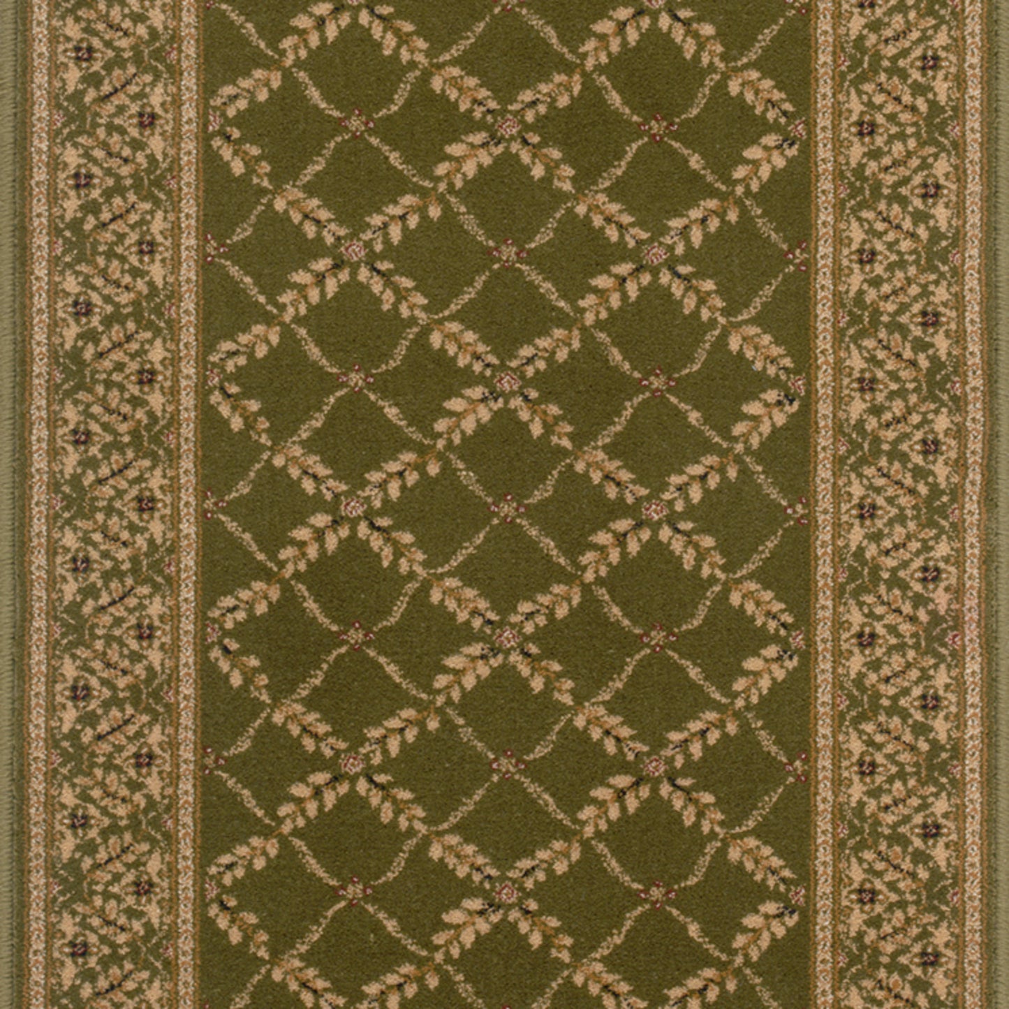Anastasia Runner in Olive Carpet