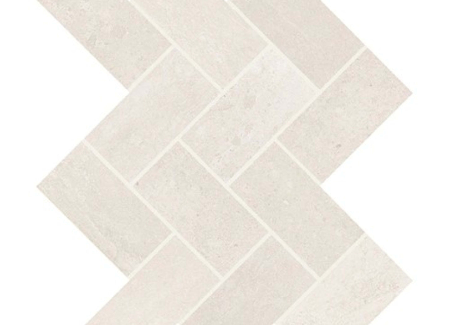 Core Fundamentals - Advantage in Aria White 2"x4" Herringbone