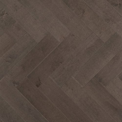 Admiration Engineered - Maple in Charcoal - 5" Herringbone Smooth