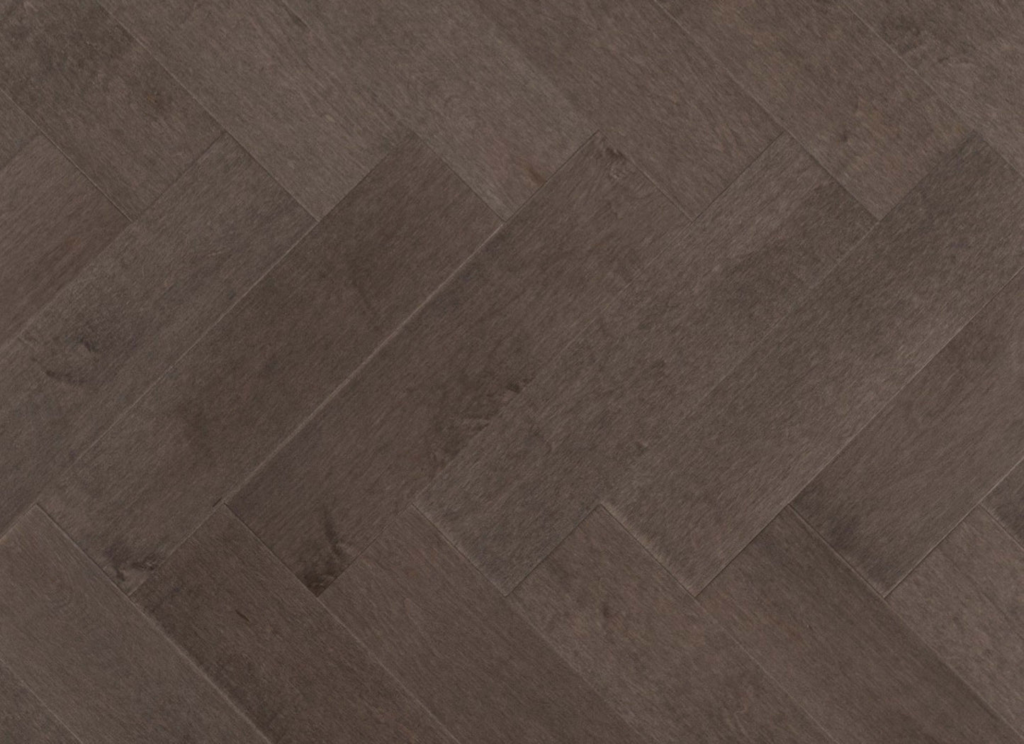 Admiration Engineered - Maple in Charcoal - 5" Herringbone Smooth
