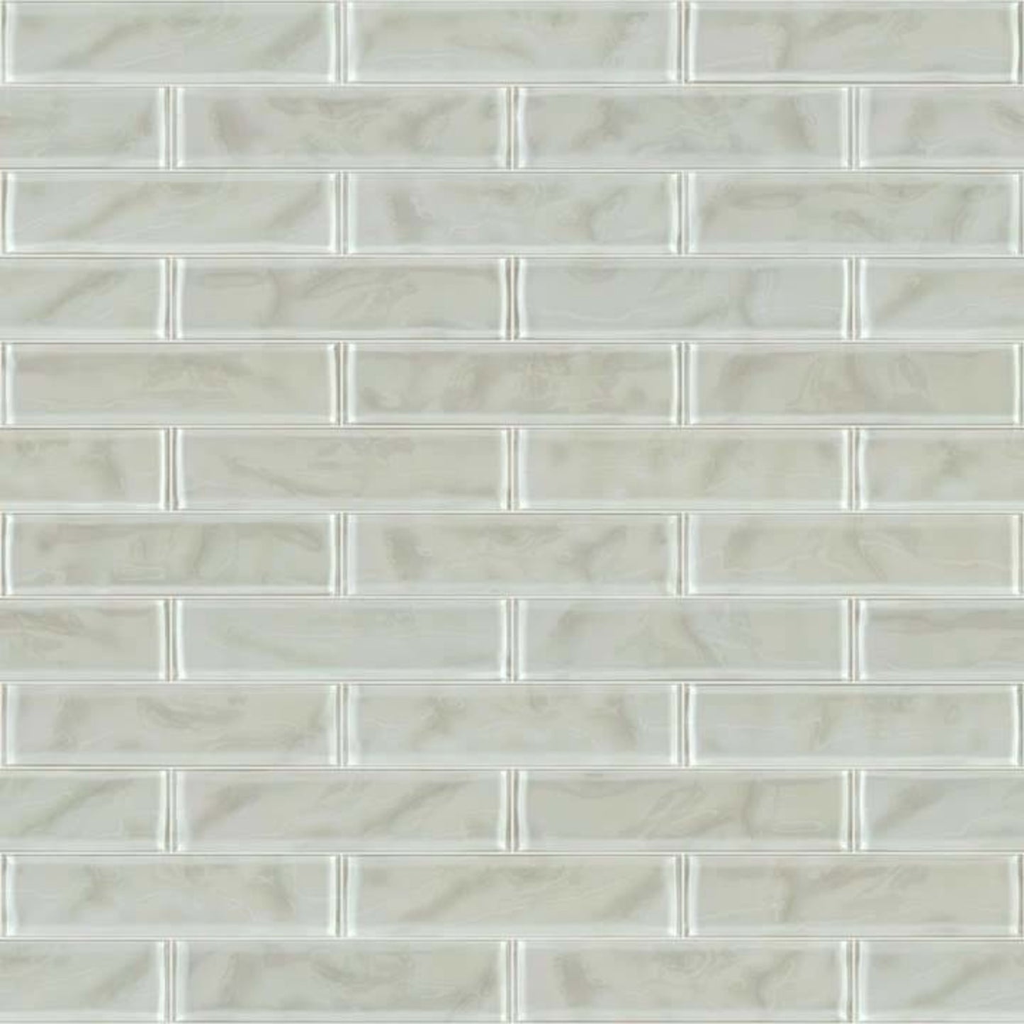 CARDINAL 3X12 ARTISAN GLASS in Mist Tile