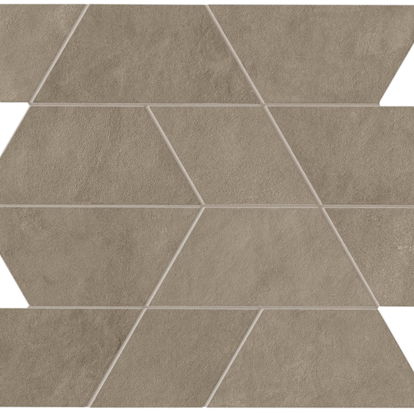 Spectrum in Brown Mosaic 14x12 Matte Tile