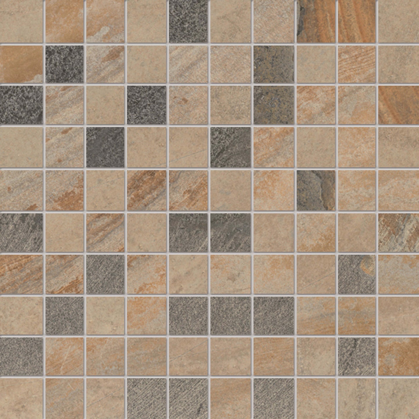 Epitome in Rustic Mosaic 1x1 Tile