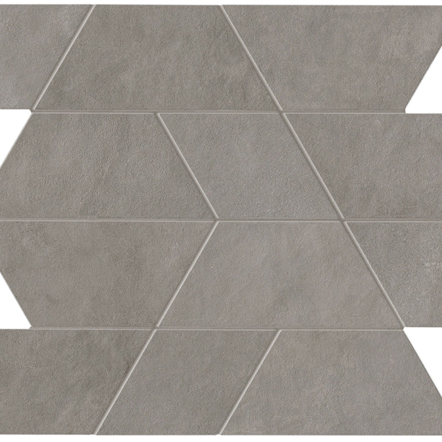 Spectrum in Grey Mosaic 14x12 Matte Tile