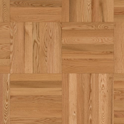 Admiration Engineered - Red Oak in Golden - 5" Herringbone Smooth