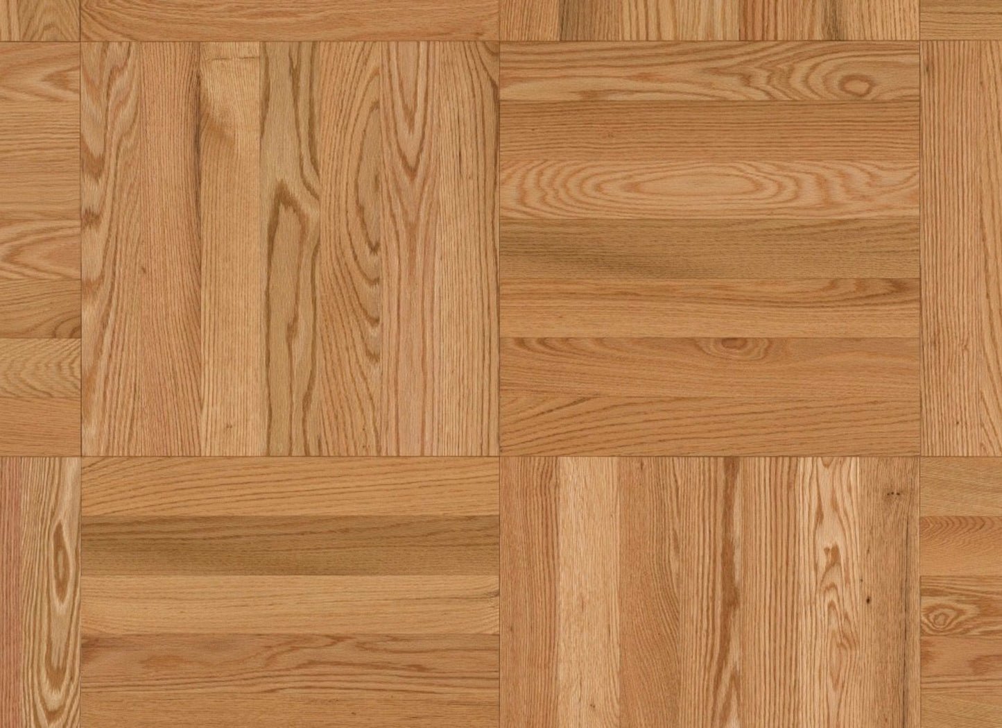 Admiration Engineered - Red Oak in Golden - 5" Herringbone Smooth