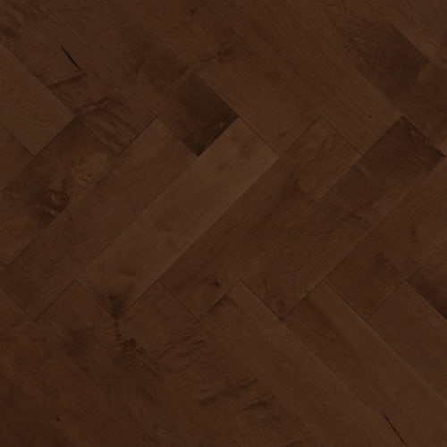 Admiration Engineered - Maple in Havana - 5" Herringbone Smooth
