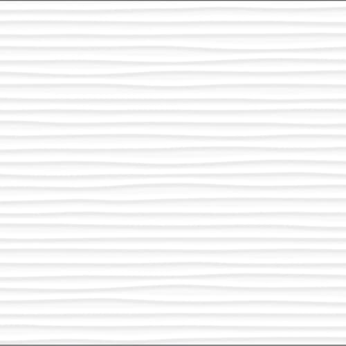 Frieze in White Deco 12"x24" Horizon