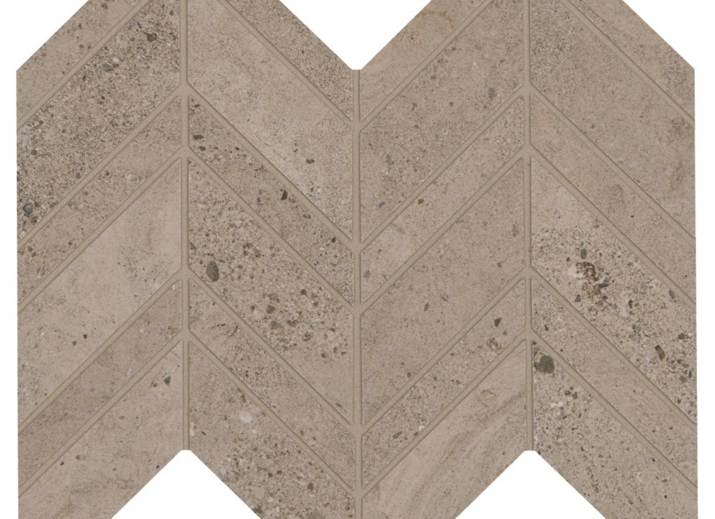 Gallery in Taupe Mosaic Chevron