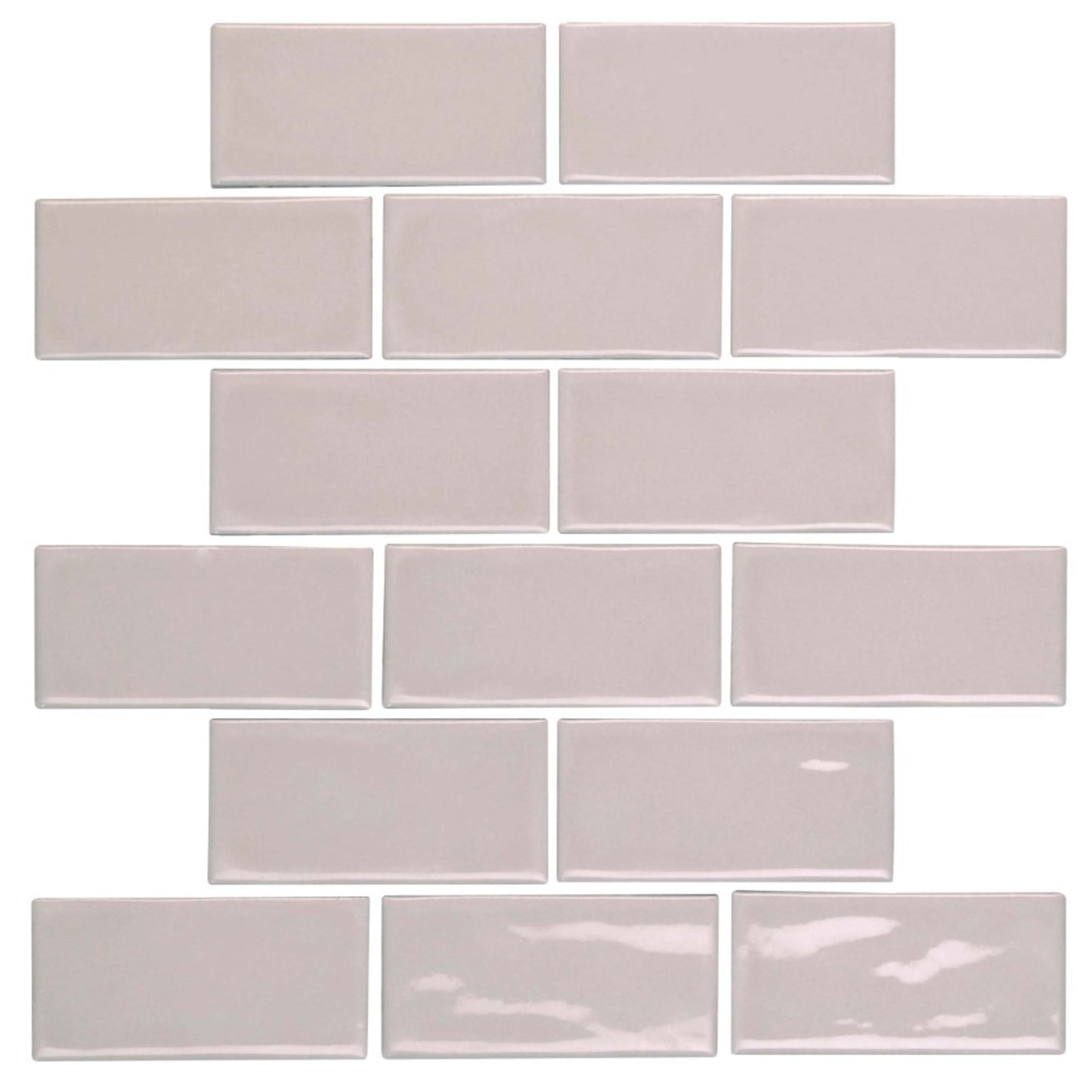 Regina in Sand Mosaic Brick-Joint Tile
