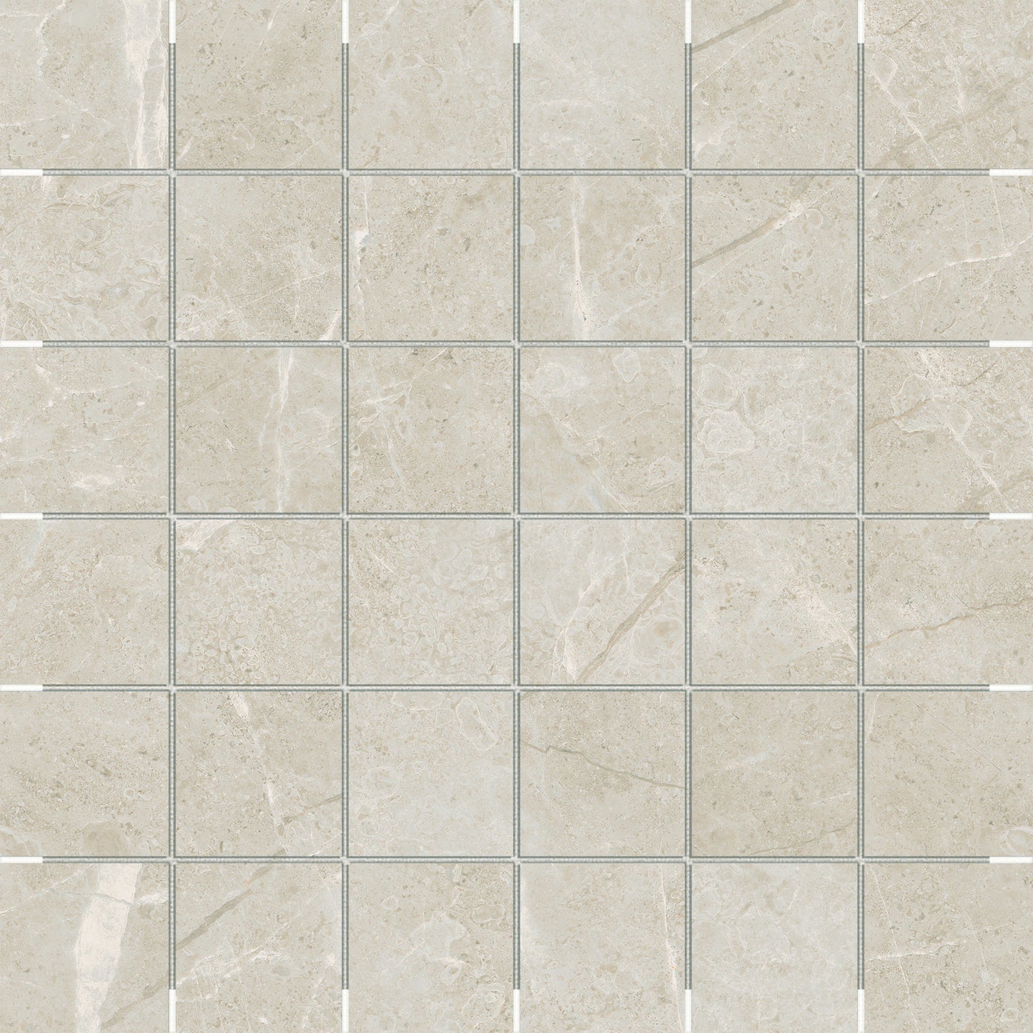 Chateau in Wheatfield Mosaic Tile