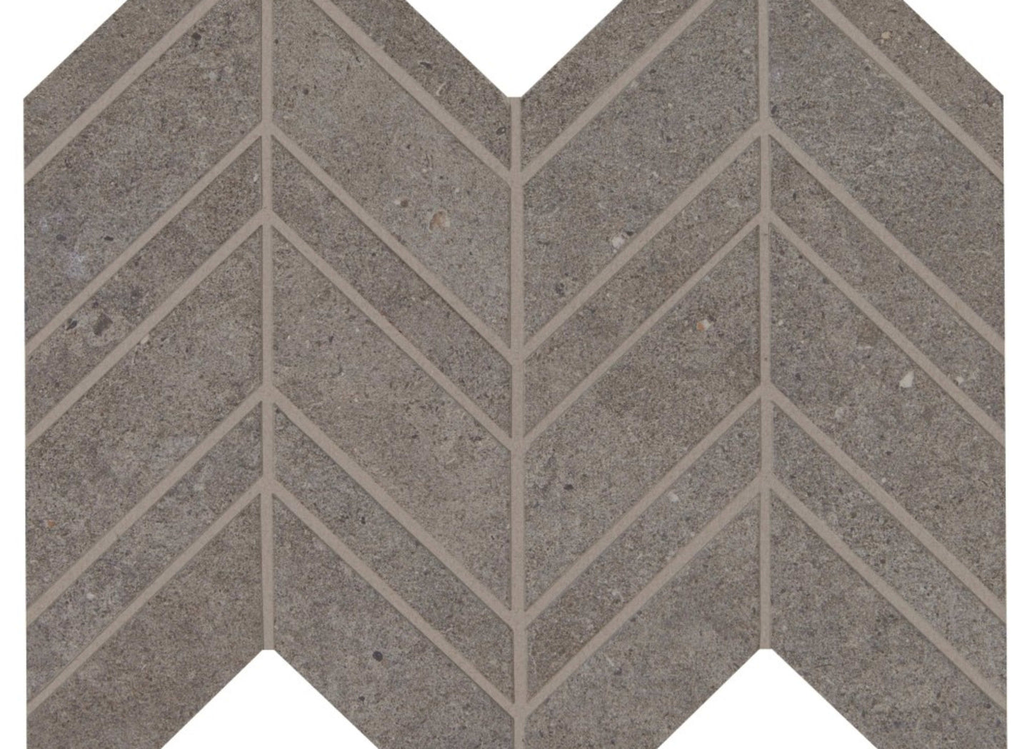 Gallery in Dark Gray Mosaic Chevron