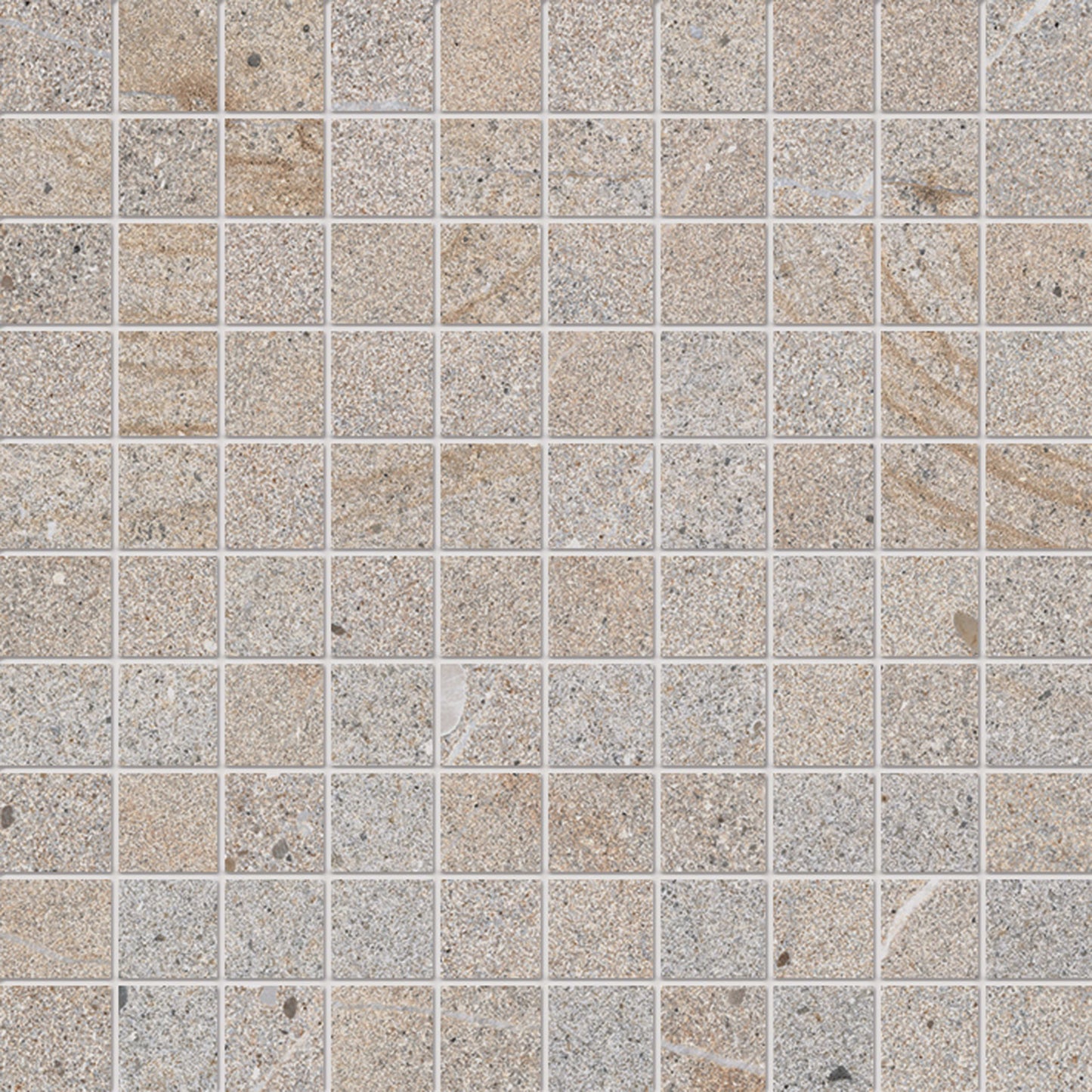 Epitome in Gold Mosaic 1x1 Tile