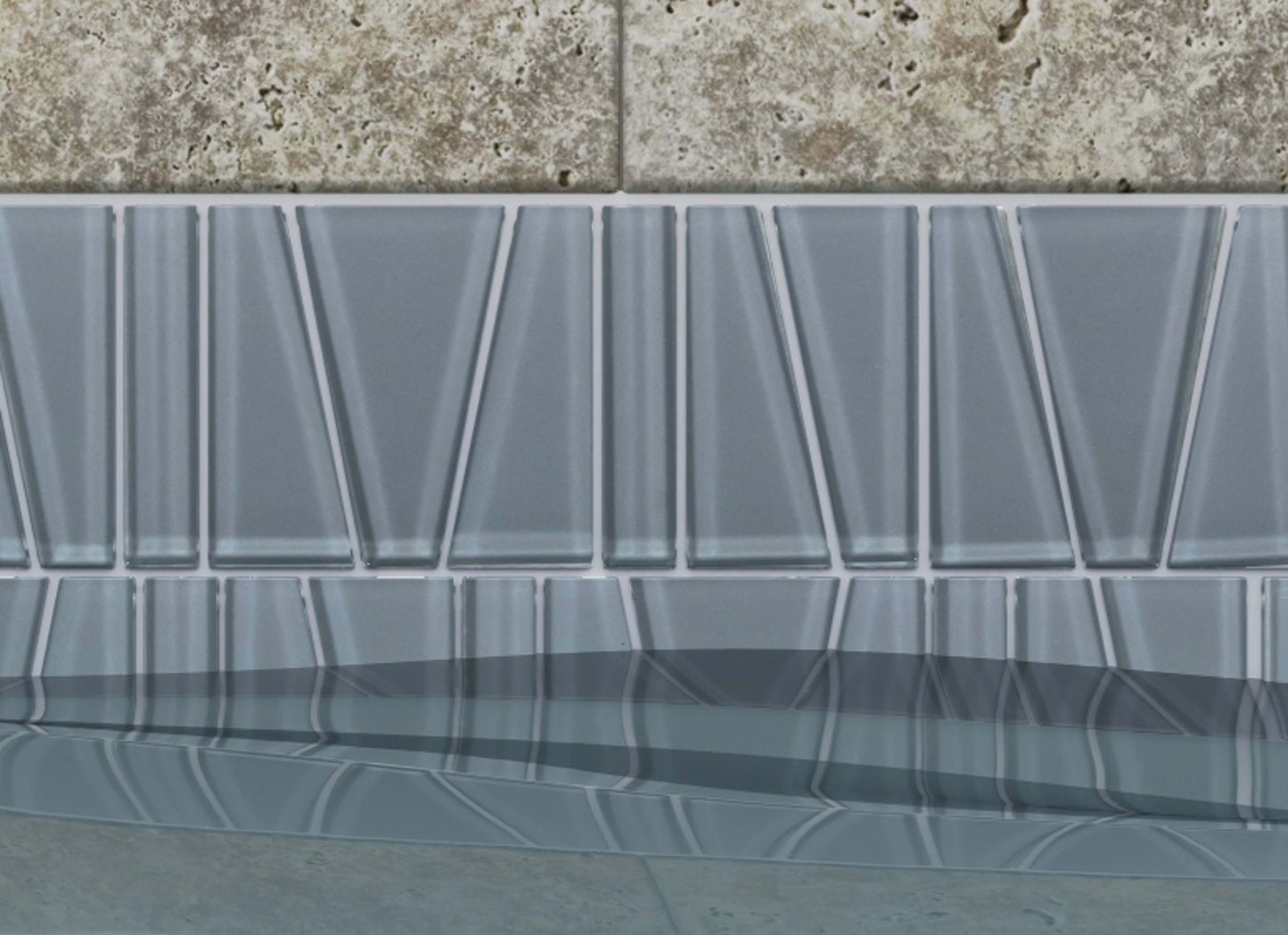 Splash in Fringe Shark Gray