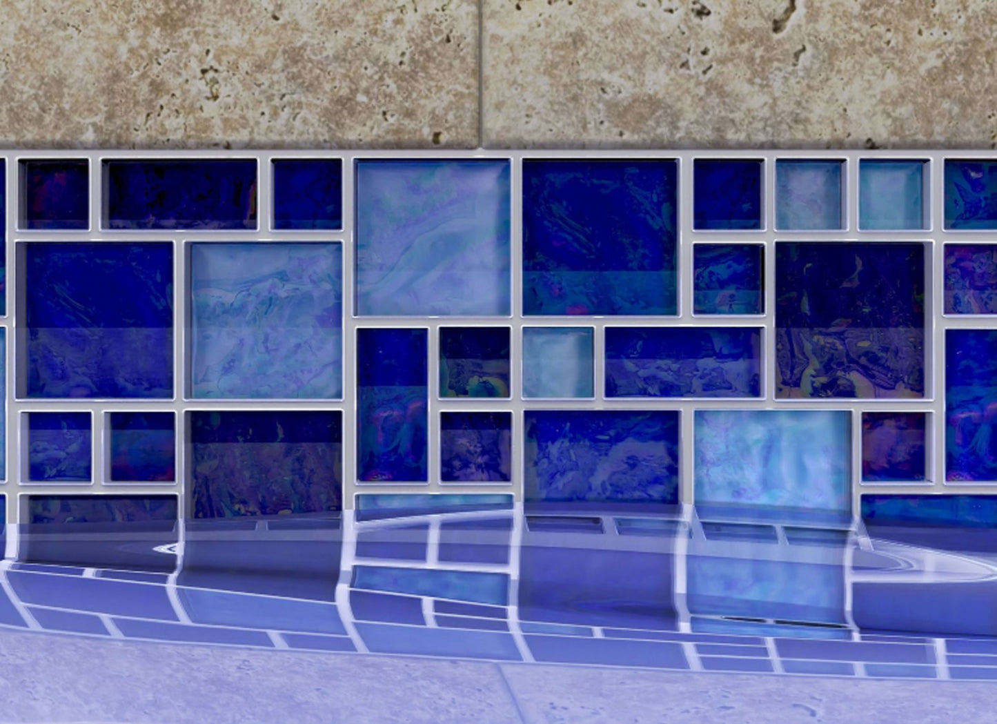 Splash in Deep Blue Seas