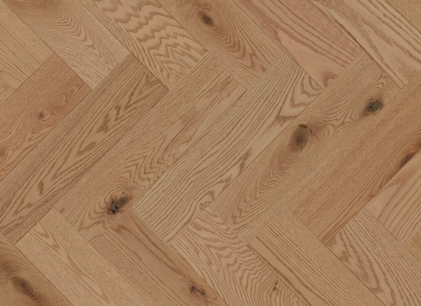 Sweet Memories Engineered - Red Oak Duramatt in Paddle Ball - 5" Herringbone Brushed
