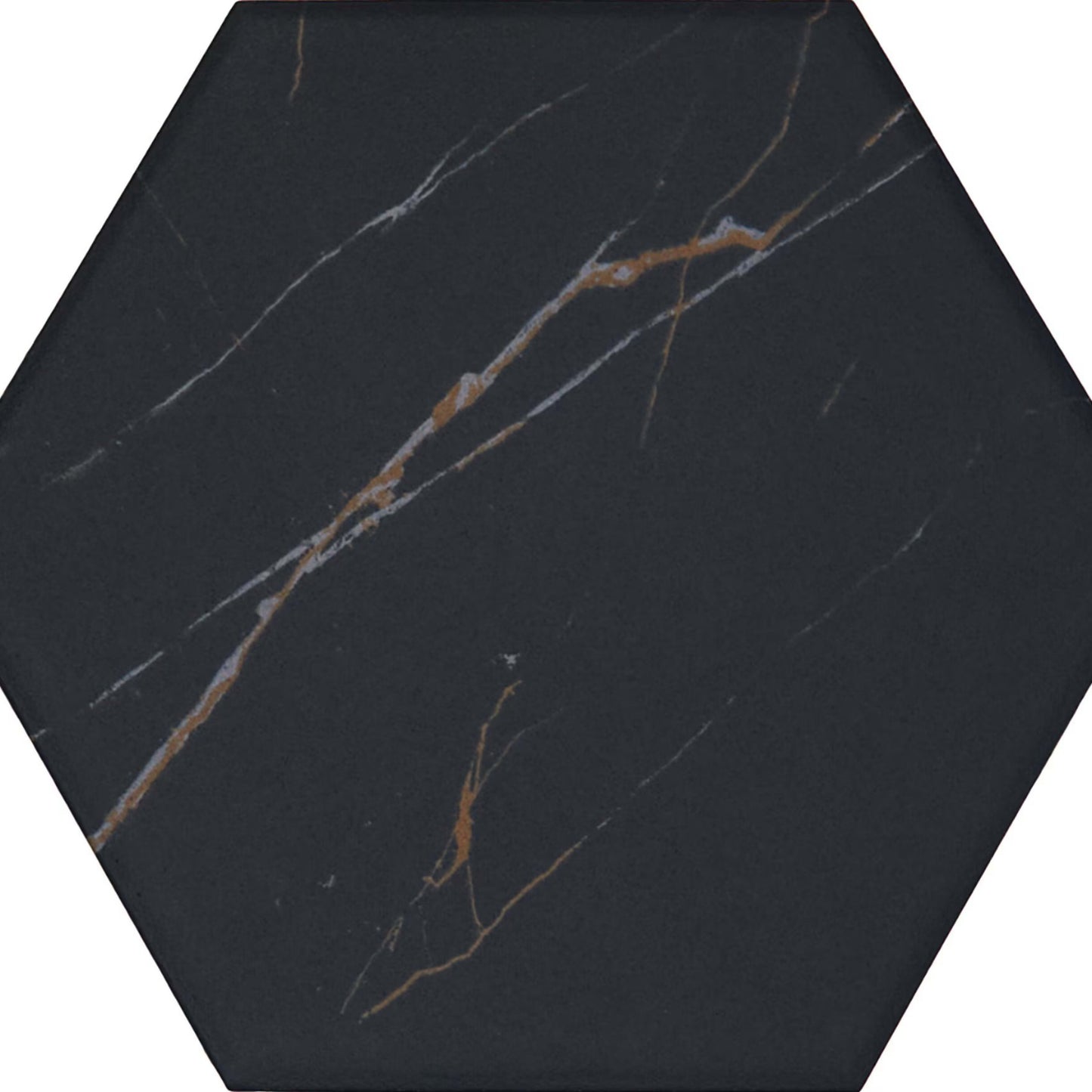 Perpetuo in Infinite Black Hexagon 1.5 Tile