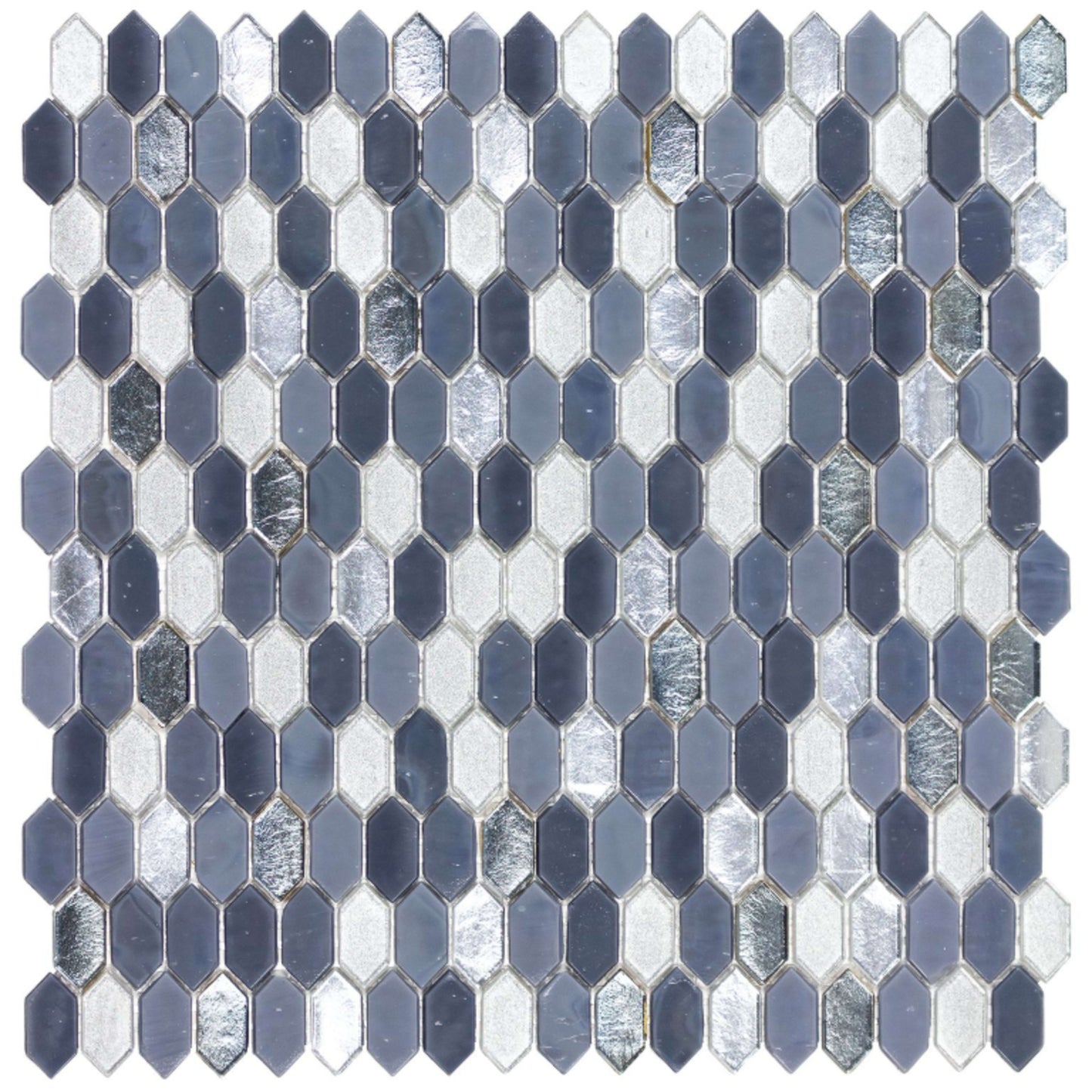 Royal Gems in Regal Sapphire Glass Tile
