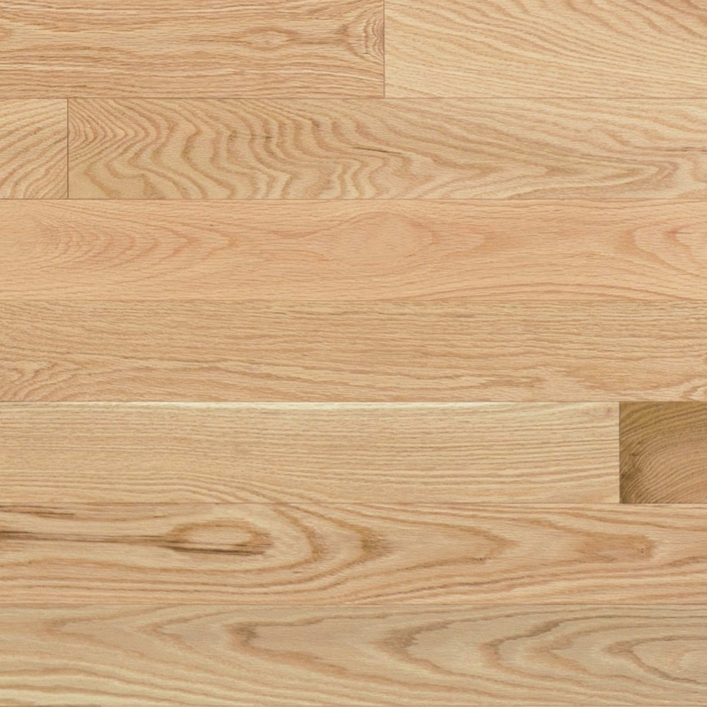Natural - Duramatt in Red Oak - 6 1/2" Exclusive Brushed Hardwood