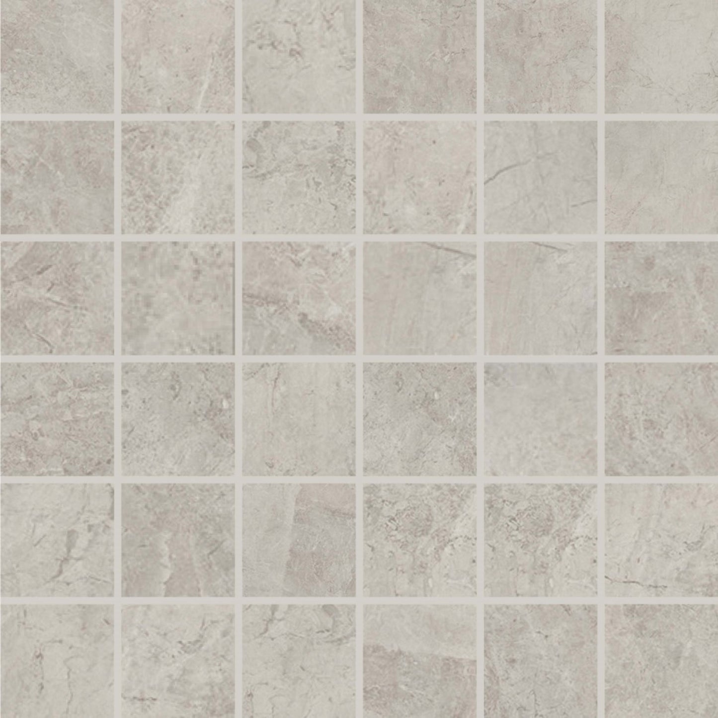 Transition in Moonstone Mosaic Tile