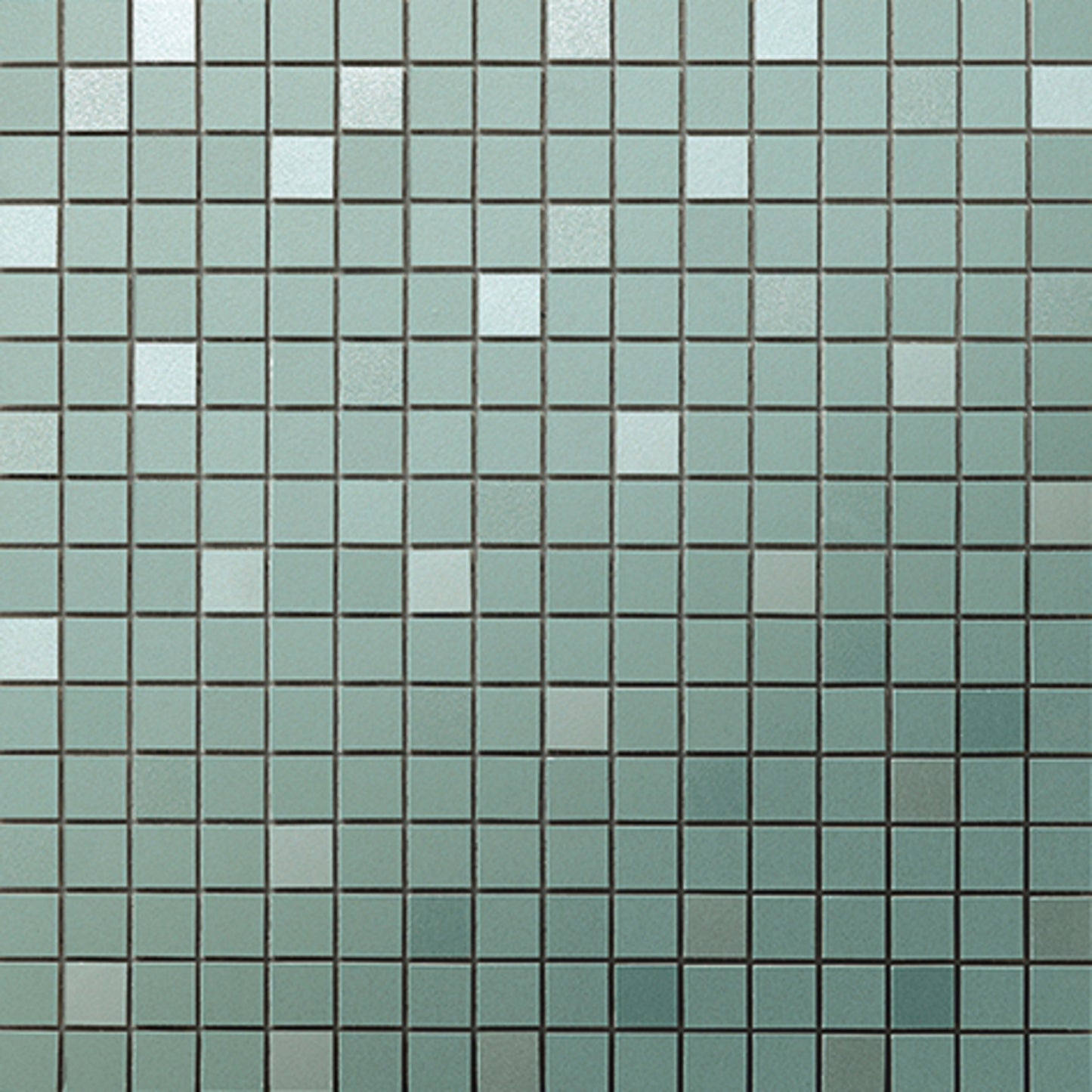 Spectrum in Light Green Mosaic 1x1 Tile