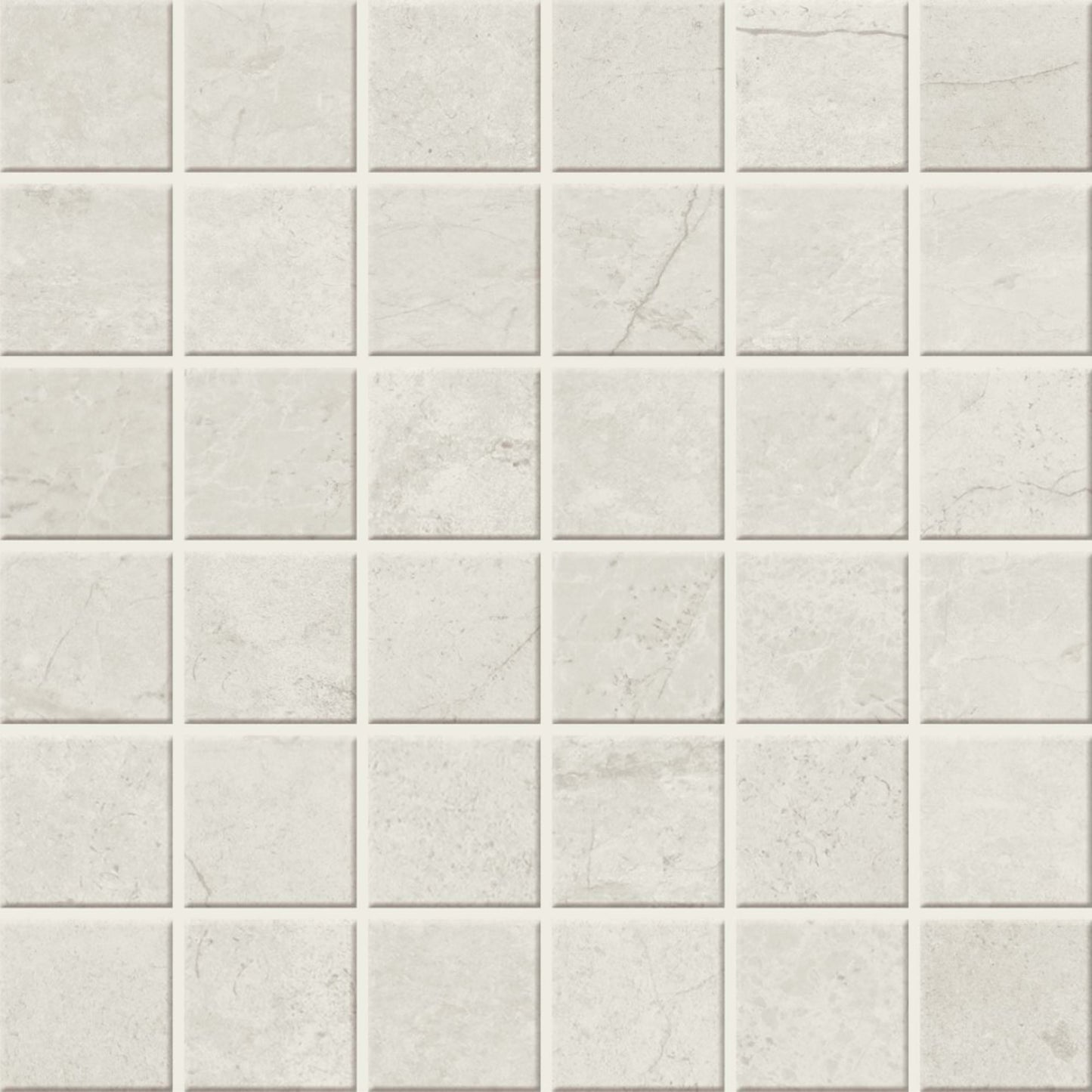 Chadwick in White Mosaic Tile