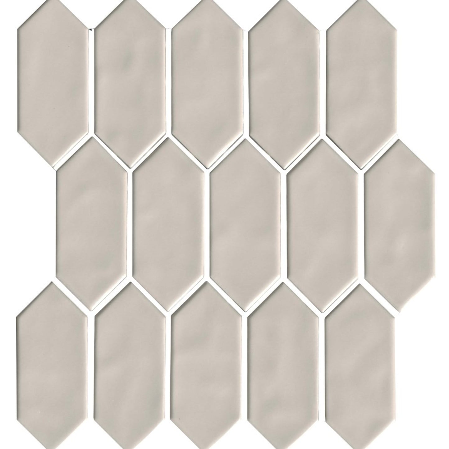 Regina in Sand Mosaic Picket Tile