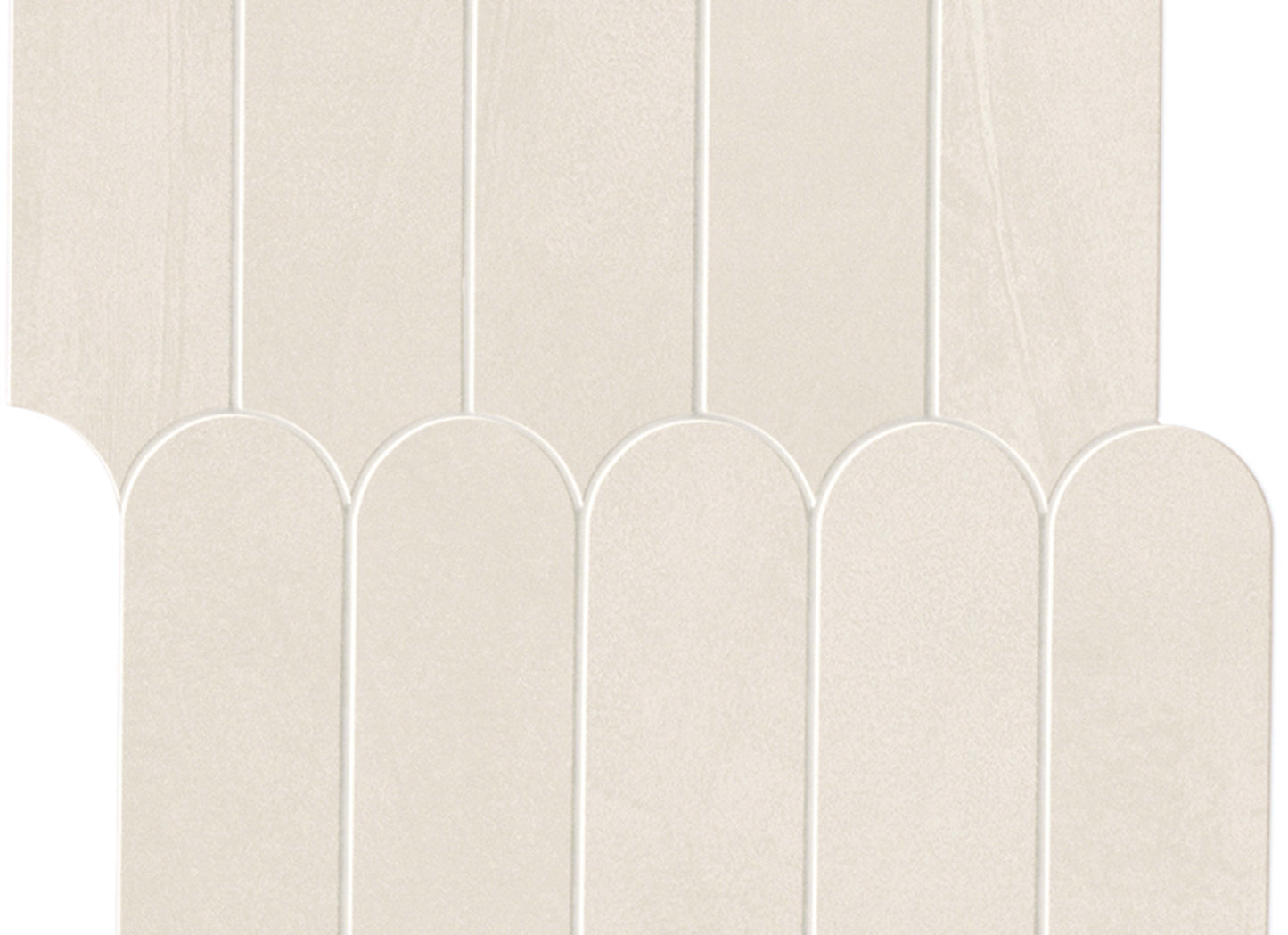 Spectrum in White Mosaic 12x12