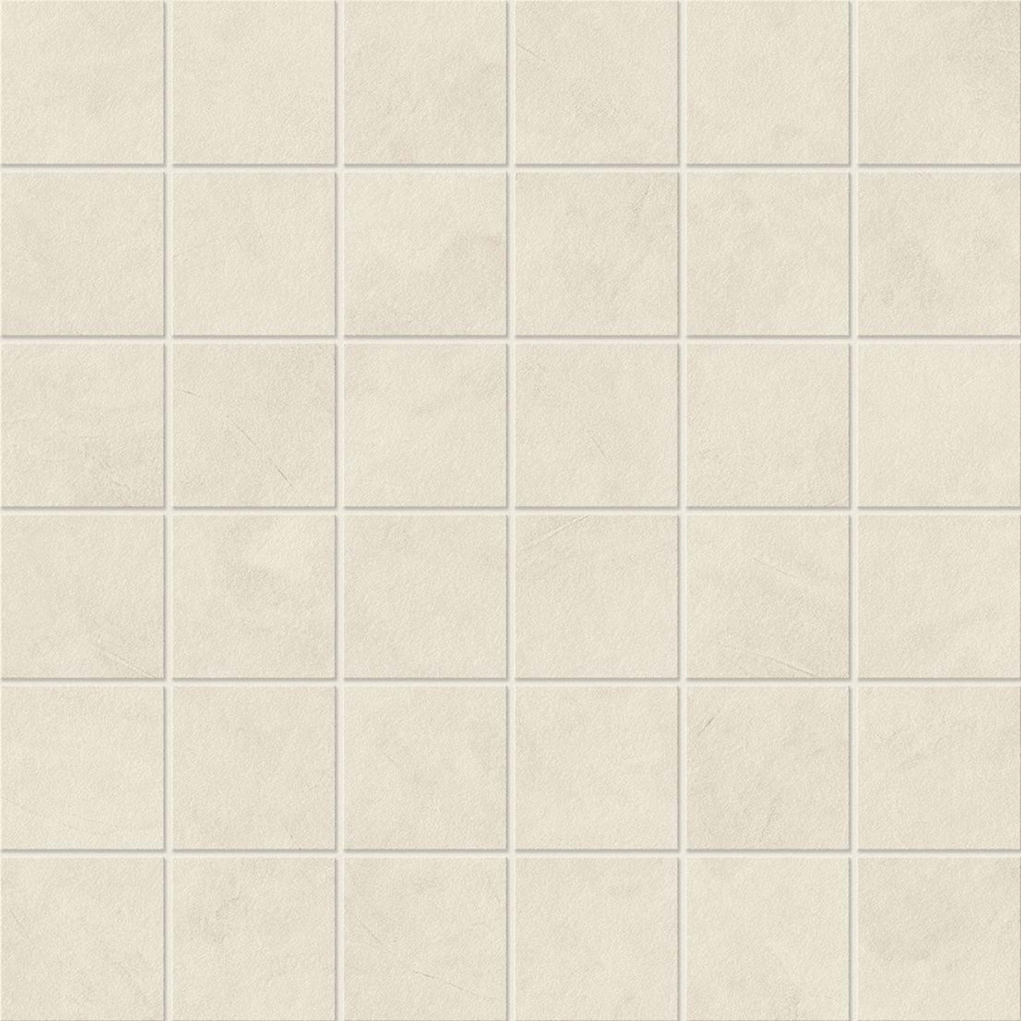 Spectrum in White Mosaic 2x2 Tile