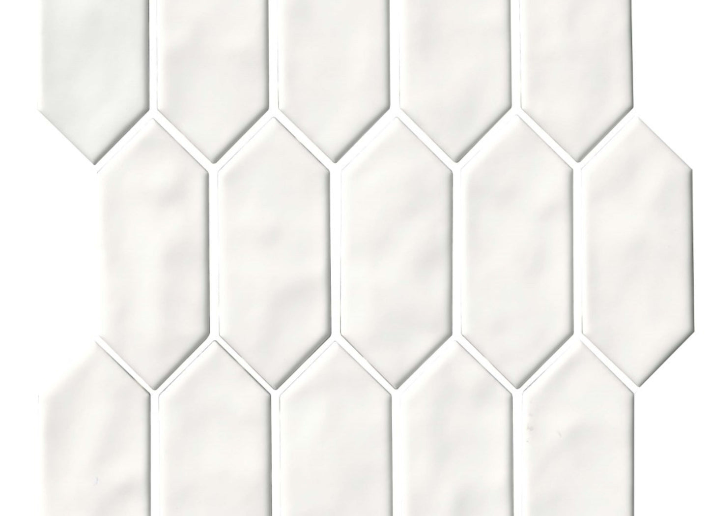 Regina in White Mosaic Picket