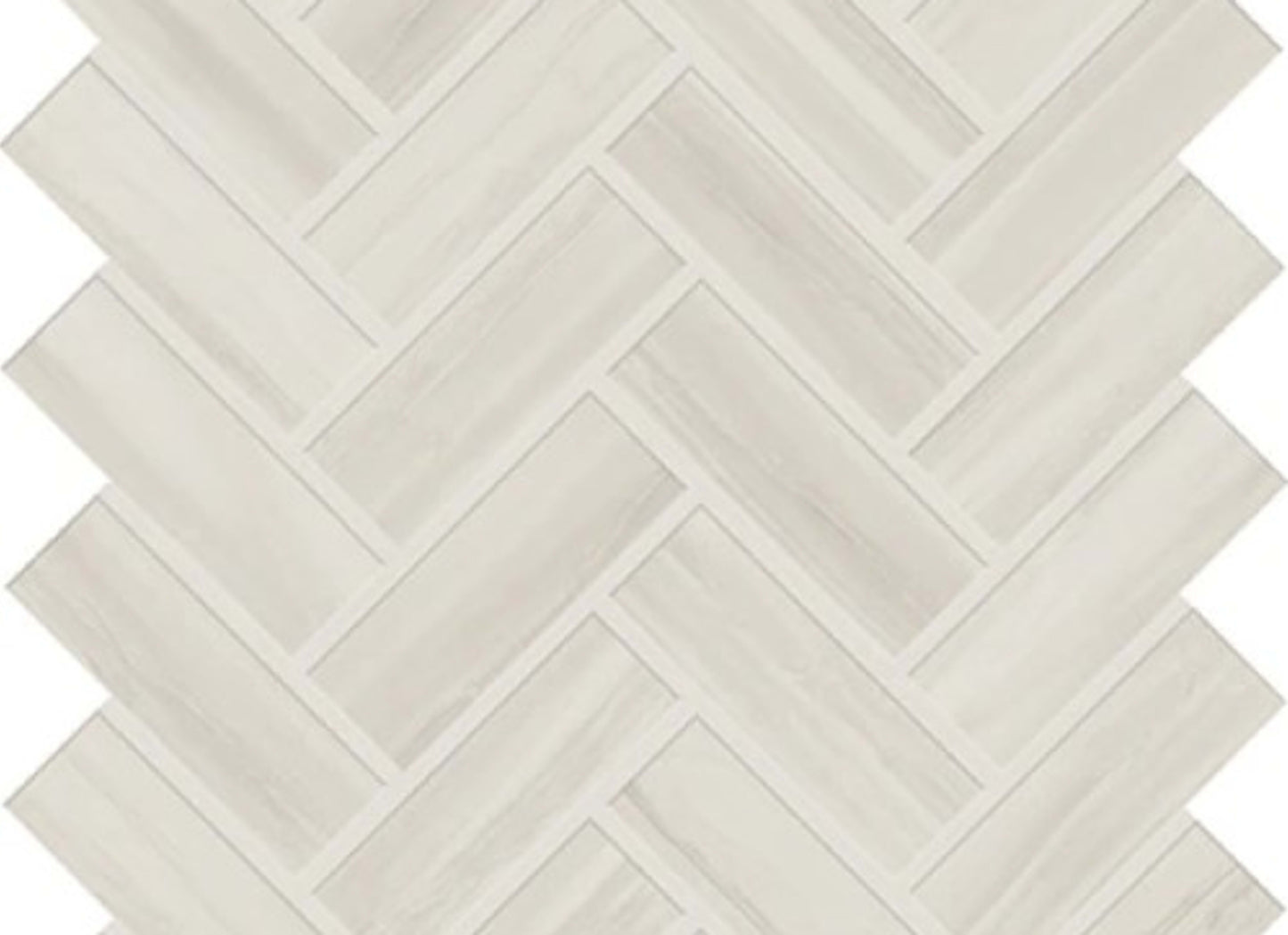 Core Fundamentals - Prime in White 1"x3" Herringbone