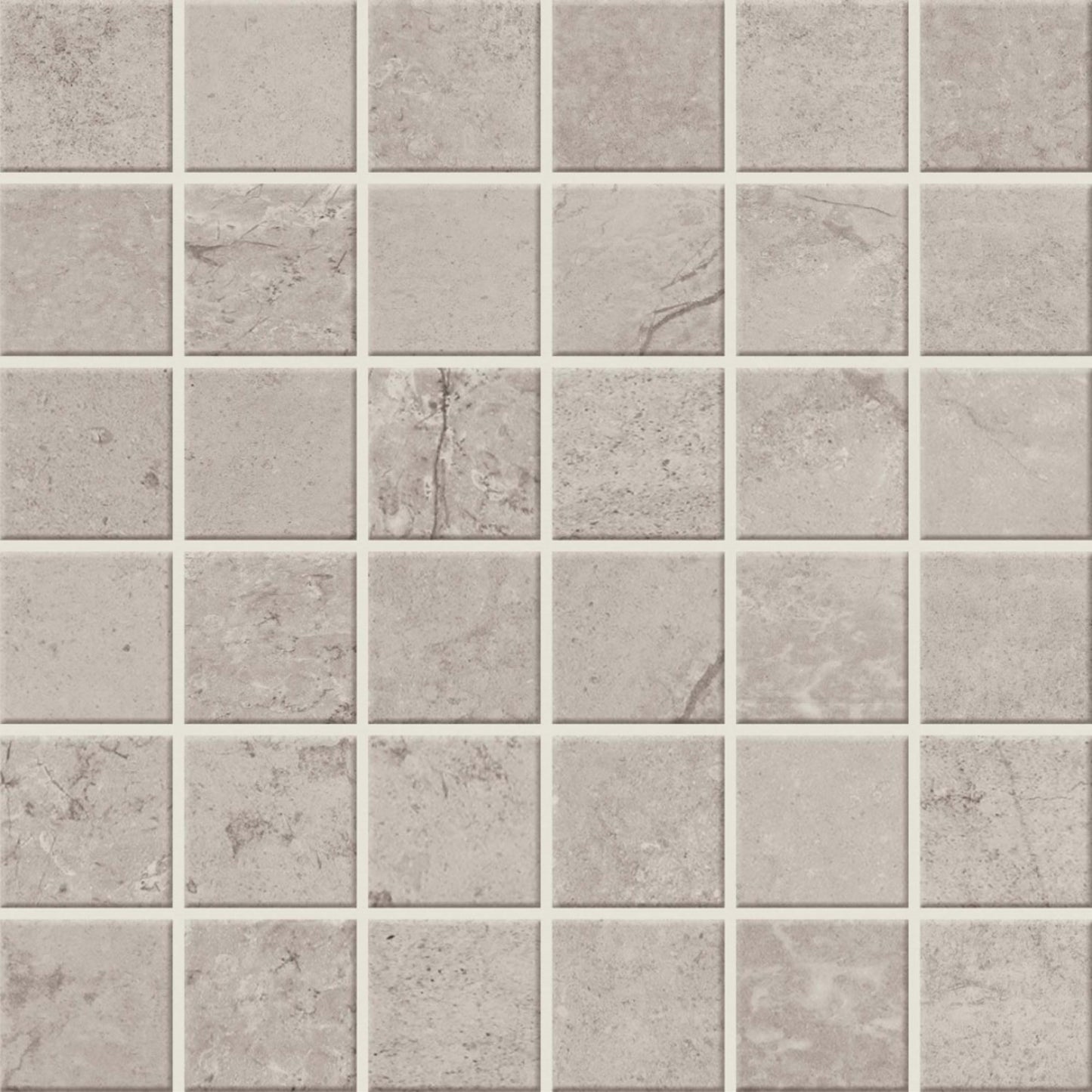 Chadwick in Light Gray Mosaic Tile