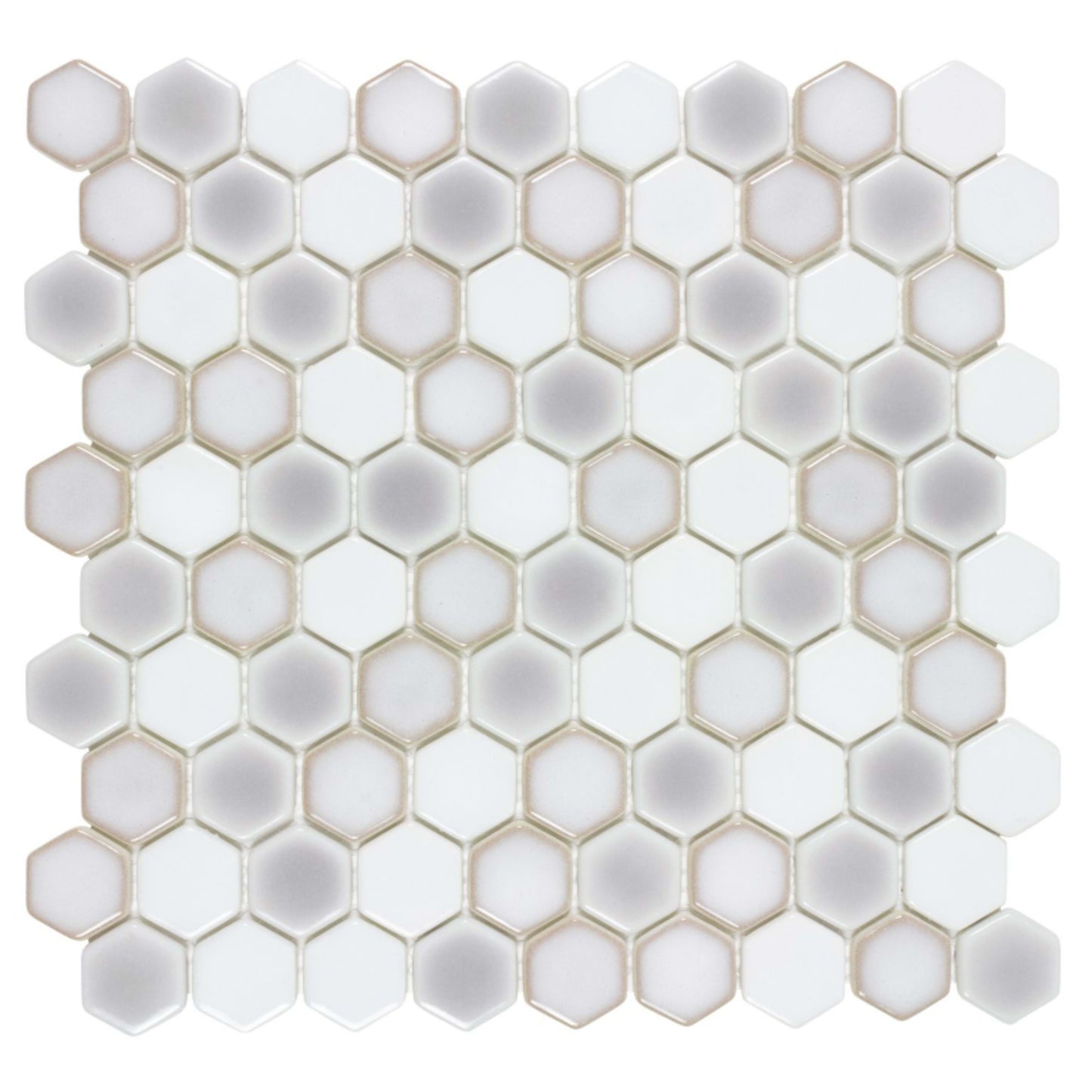 Watercolors in Trade Winds Glass Tile