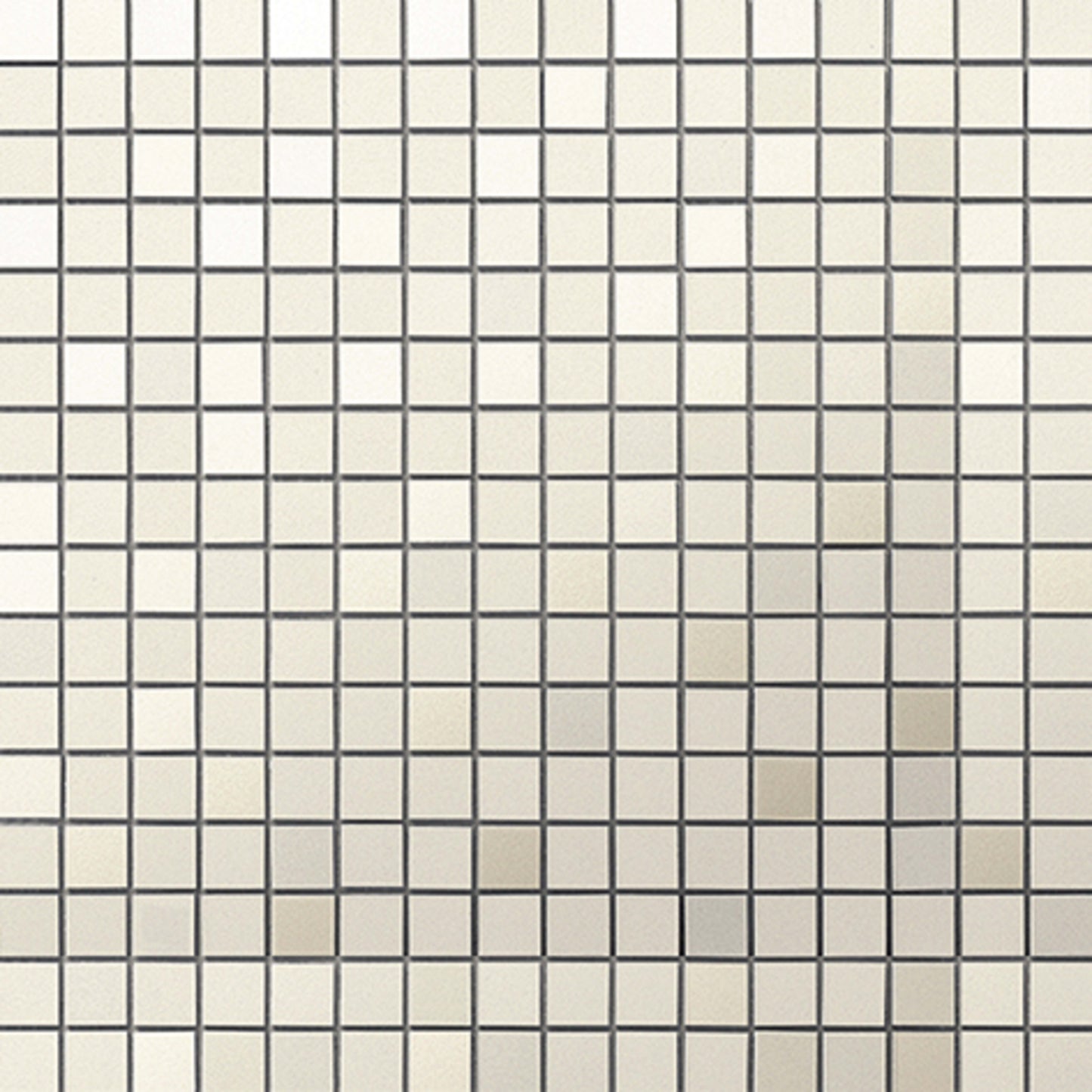 Spectrum in White Mosaic 1x1 Tile