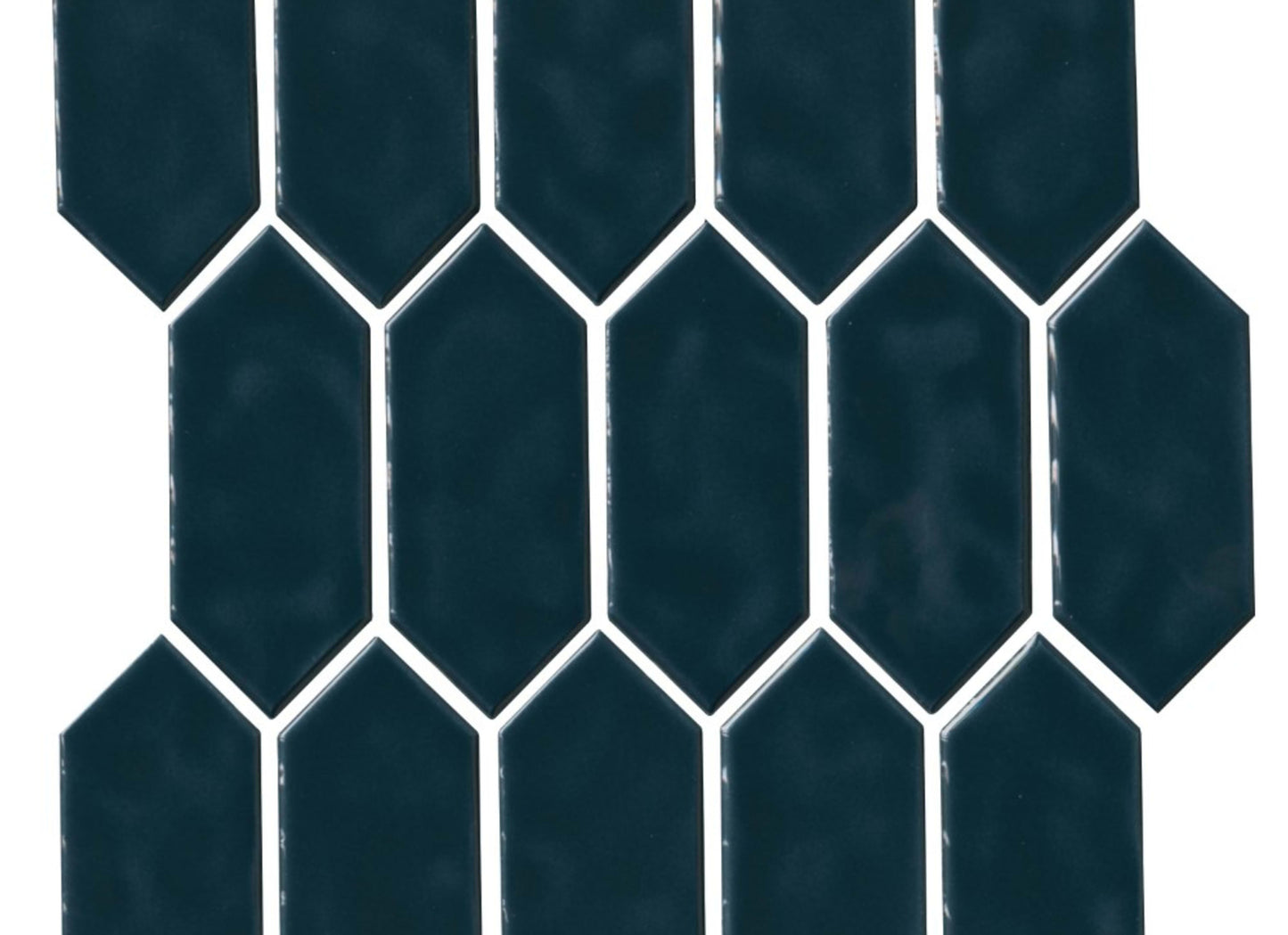 Regina in Dark Blue Mosaic Picket