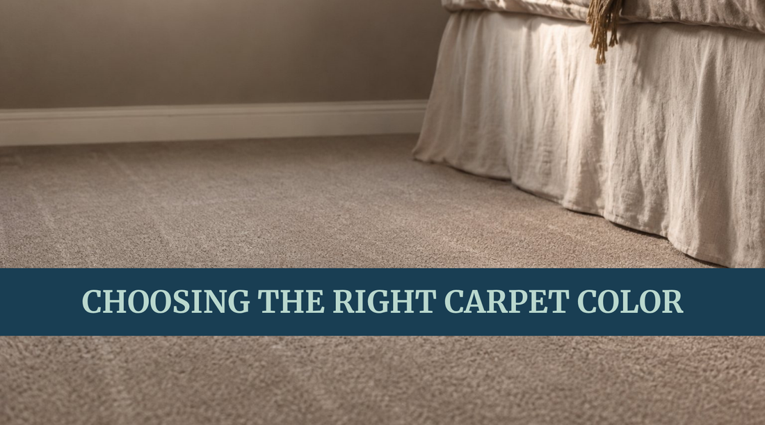 How to Choose the Right Carpet Color for Your Home
