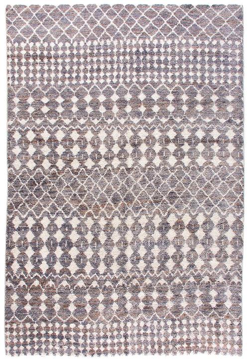 Dunes-Kiri Grey White in Grey White Area Rugs