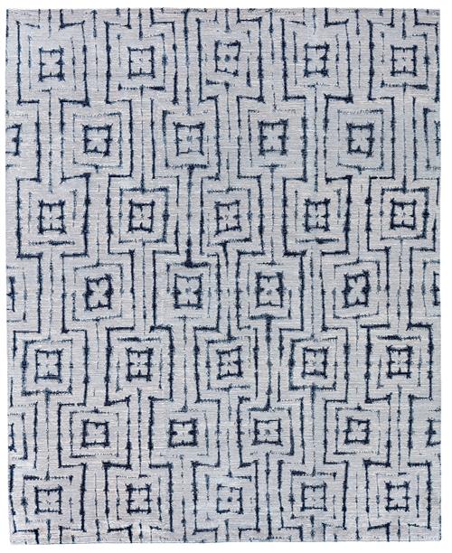 Panache-Hallen Denim Silver in Denim Silver Area Rugs