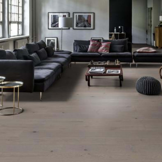 Beyond Retro Collection in Pearl Grey Plank Hardwood