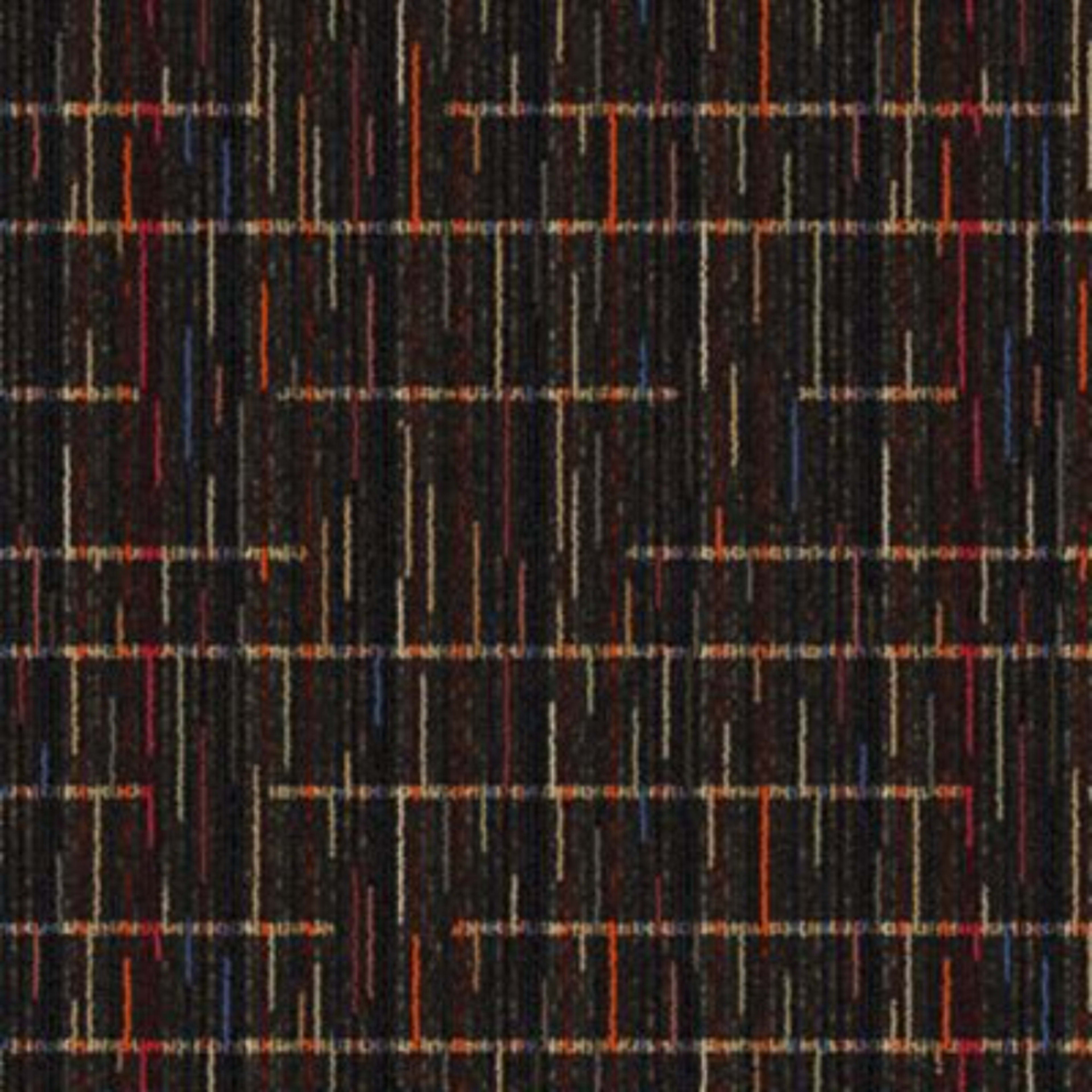 Amity in Black Velvet Carpet Tile